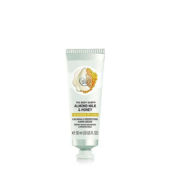 1-Oz The Body Shop Hand Cream (Almond Milk & Honey) $2.30 w/ S&S + Free Shipping w/ Prime or on $25+