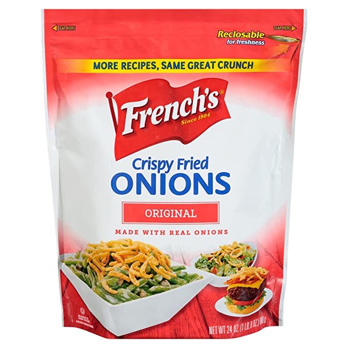 24-Oz French's Original Crispy Fried Onions $5.60 w/ S&S + Free Shipping w/ Prime or on $25+