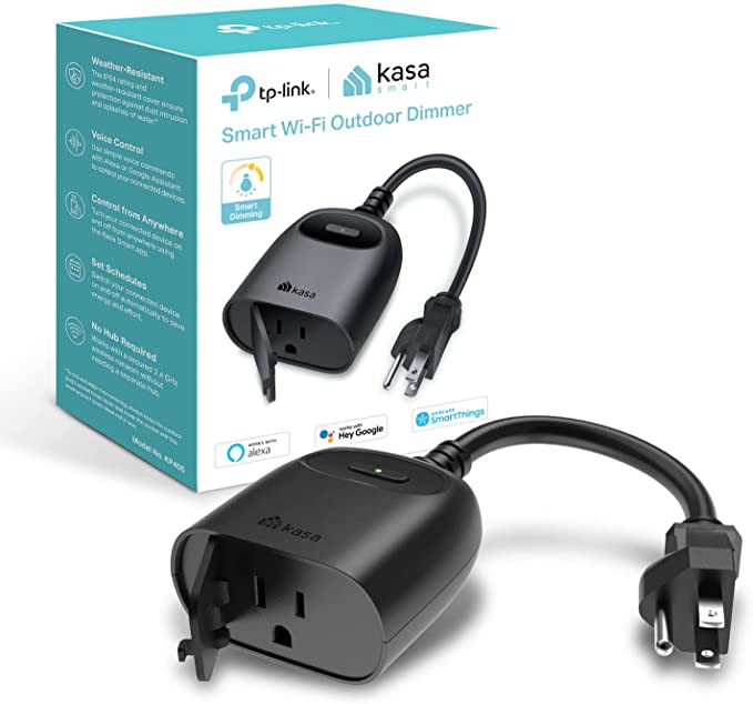 TP-Link Kasa Smart WiFi Outdoor Plug (KP401) $14 + Free Shipping w/ Prime or on $25+