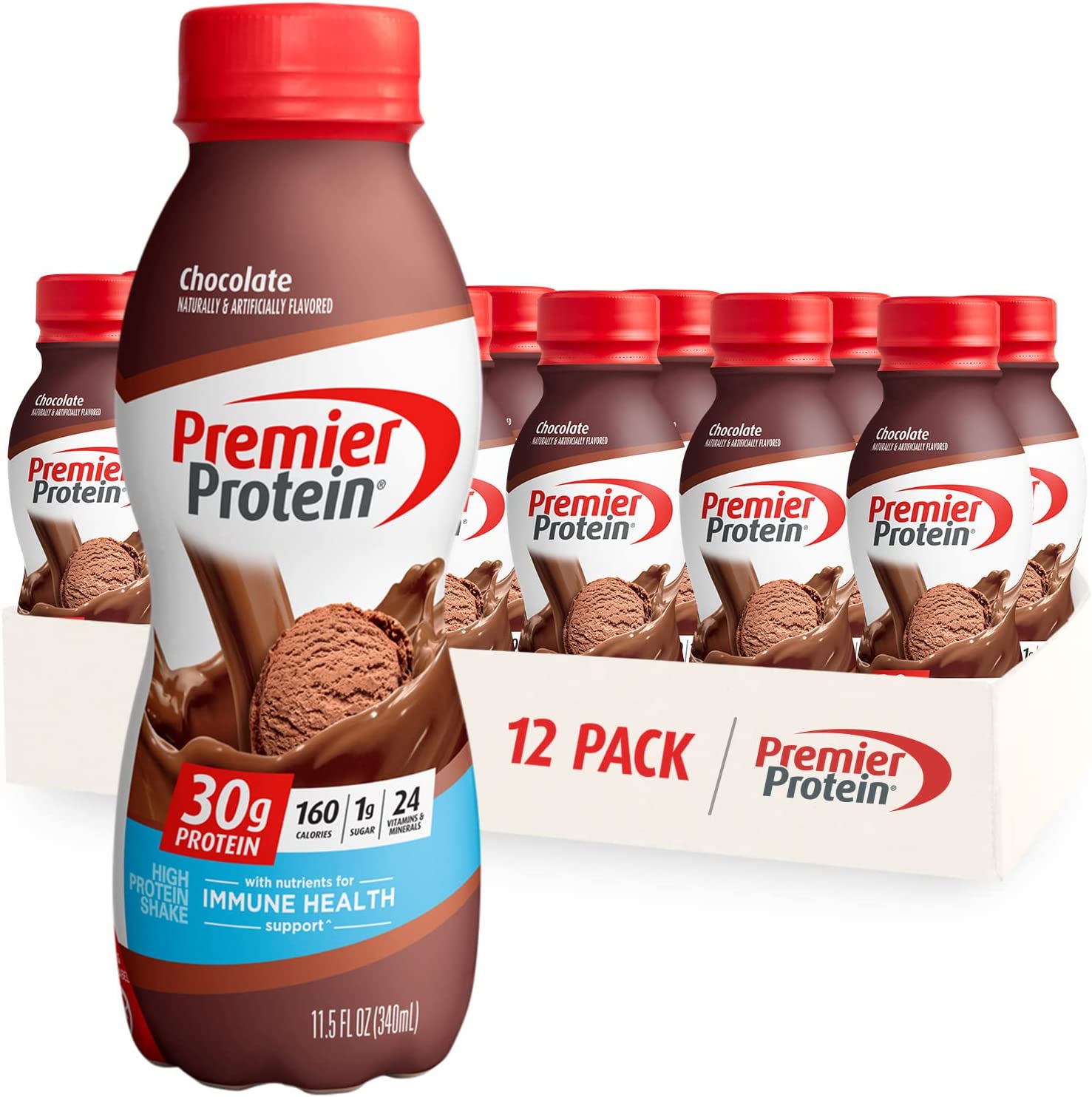 12-Pack 11.5-Oz Premier Protein Shake (Various Flavors) From $17.50 & More w/ Subscribe & Save