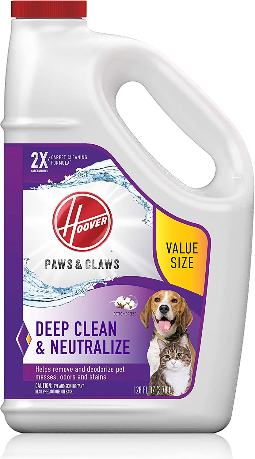 128-Oz Hoover Paws & Claws Deep Cleaning Carpet Shampoo w/ Pet Spot & Stain Remover $17.95 w/ S&S + Free Shipping w/ Prime or on $25+
