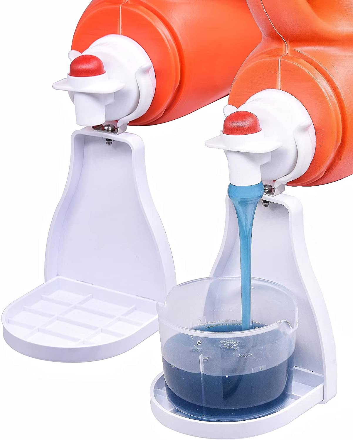 2-Pack Acoretoas Laundry Detergent Cup Holder/Drip Catcher $5 + Free Shipping w/ Prime or on $25+