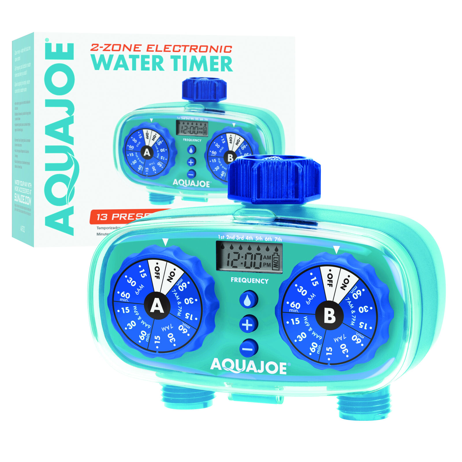 Aqua Joe 2-Zone Customizable Electronic Water Timer (AJ-ET2X) $16 + Free Shipping