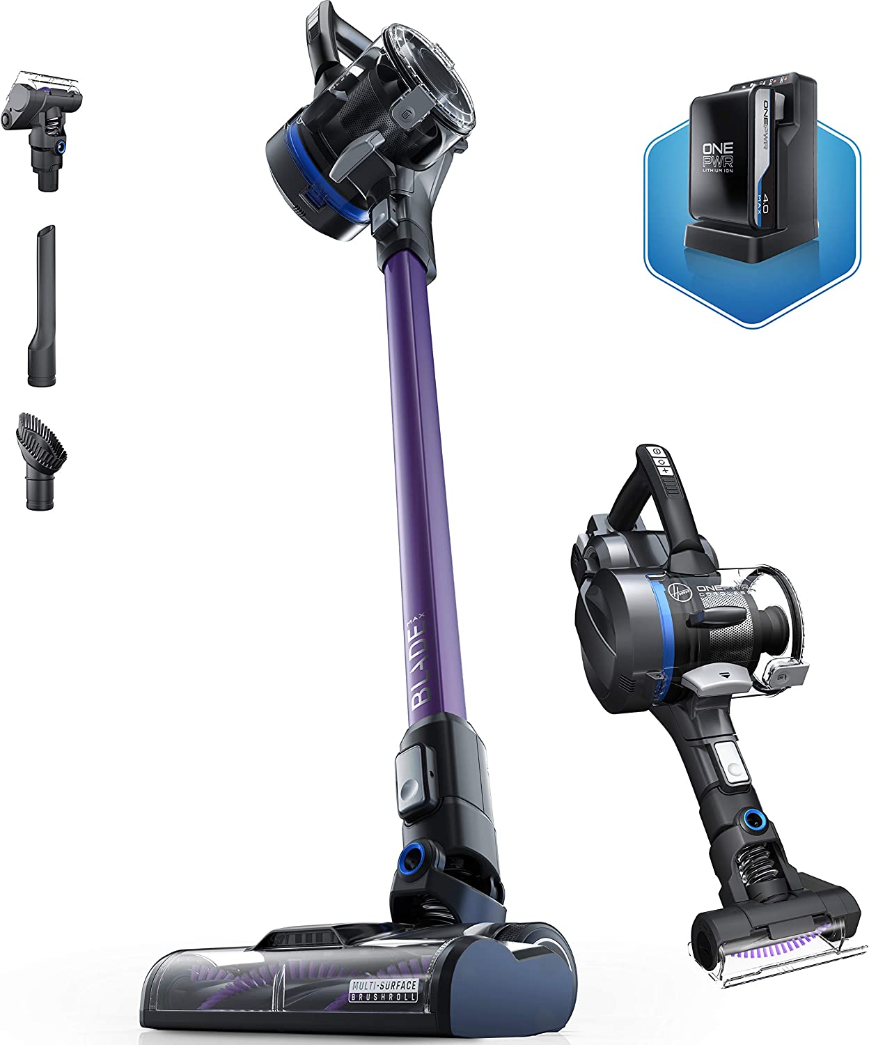 Hoover ONEPWR Blade Max Pet Cordless Stick Vacuum Cleaner (BH53354V, Purple) $200 + Free Shipping