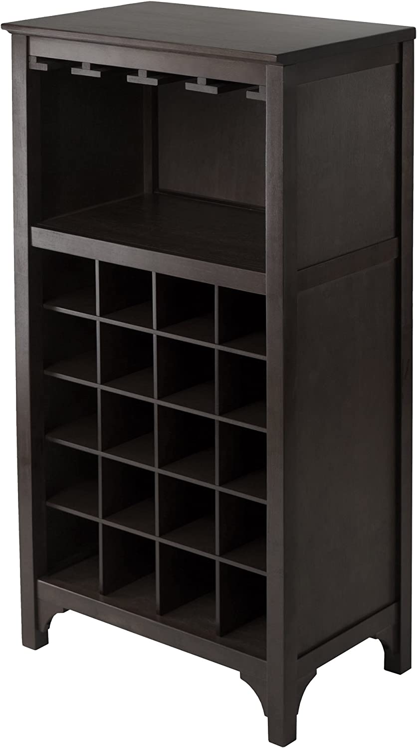 Winsome Ancona 20-Bottle Modular Wine Storage Cabinet  (Dark Espresso) $61.15 + Free Shipping