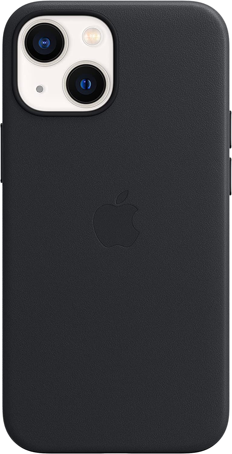 Apple iPhone 13 Mini Leather Case w/ MagSafe (Midnight) $25 + Free Shipping w/ Prime or on $25+