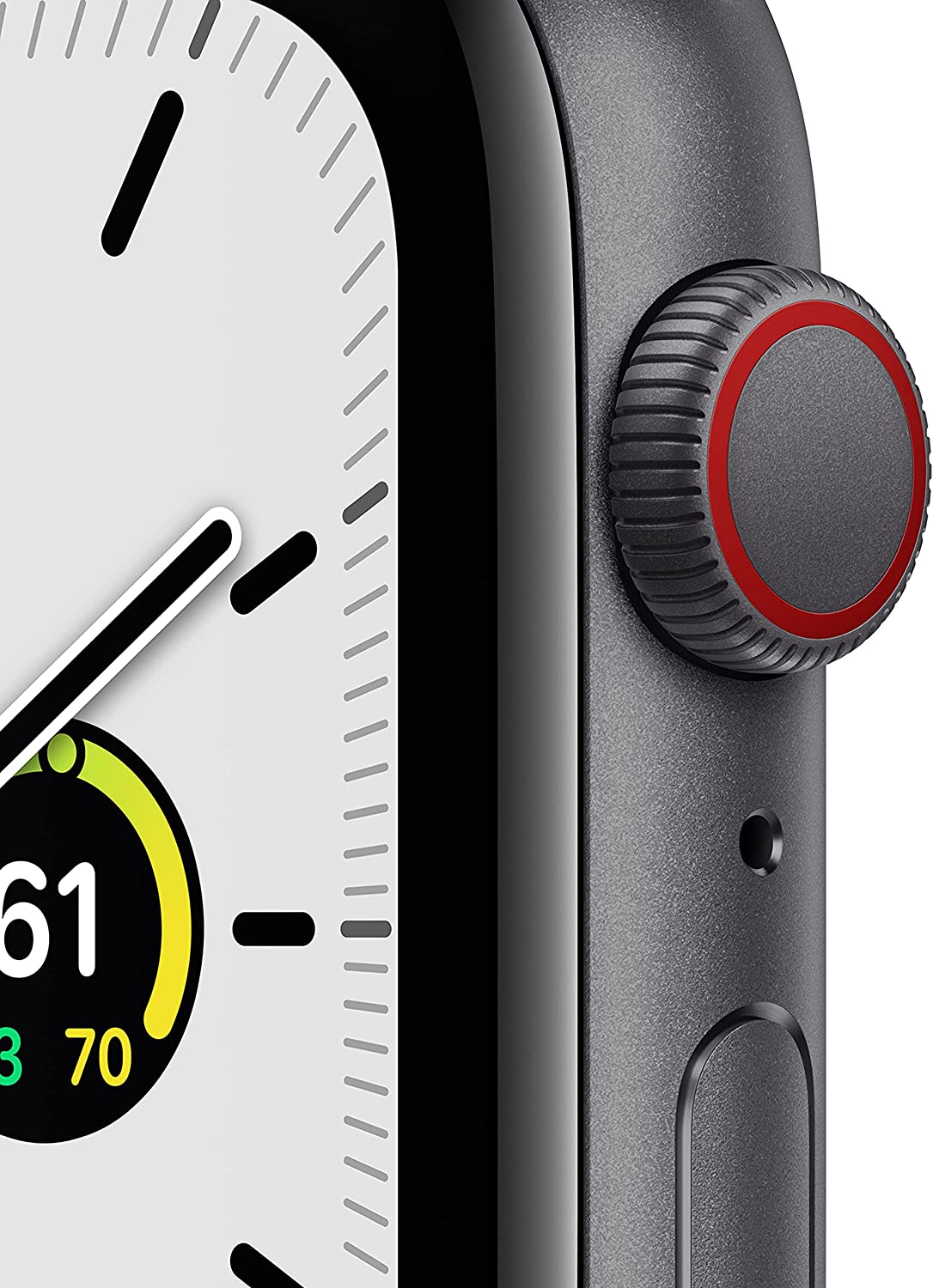 Apple Watch SE 1st Gen Smartwatch w/ Space Grey Aluminium Case (Midnight Sport Band): 40mm GPS $199, 44mm GPS + Cellular $249 + Free Shipping