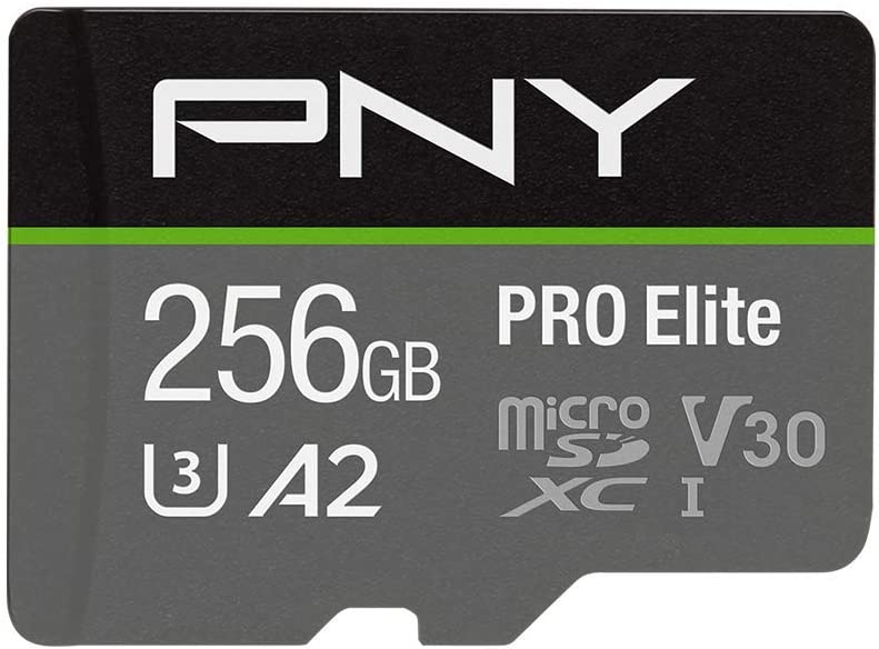 256GB PNY Pro Elite Class 10 U3 V30 microSDXC Memory Card w/ Adapter $17 + Free Shipping w/ Prime or on $25+