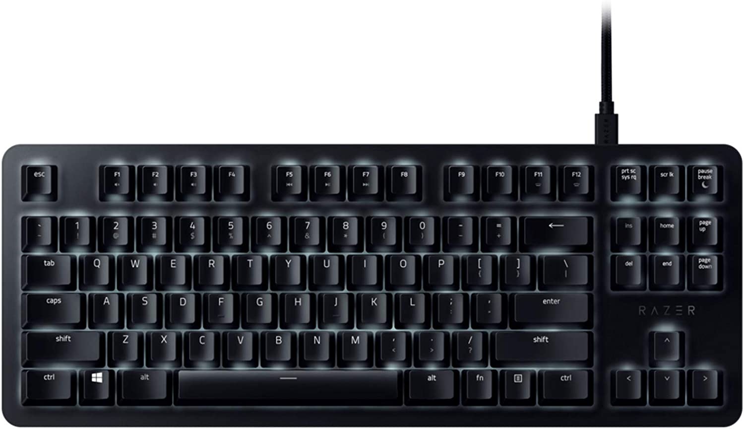 Razer BlackWidow Lite TKL Mechanical Gaming Keyboard w/ Orange Switches (Black) $47 + Free Shipping