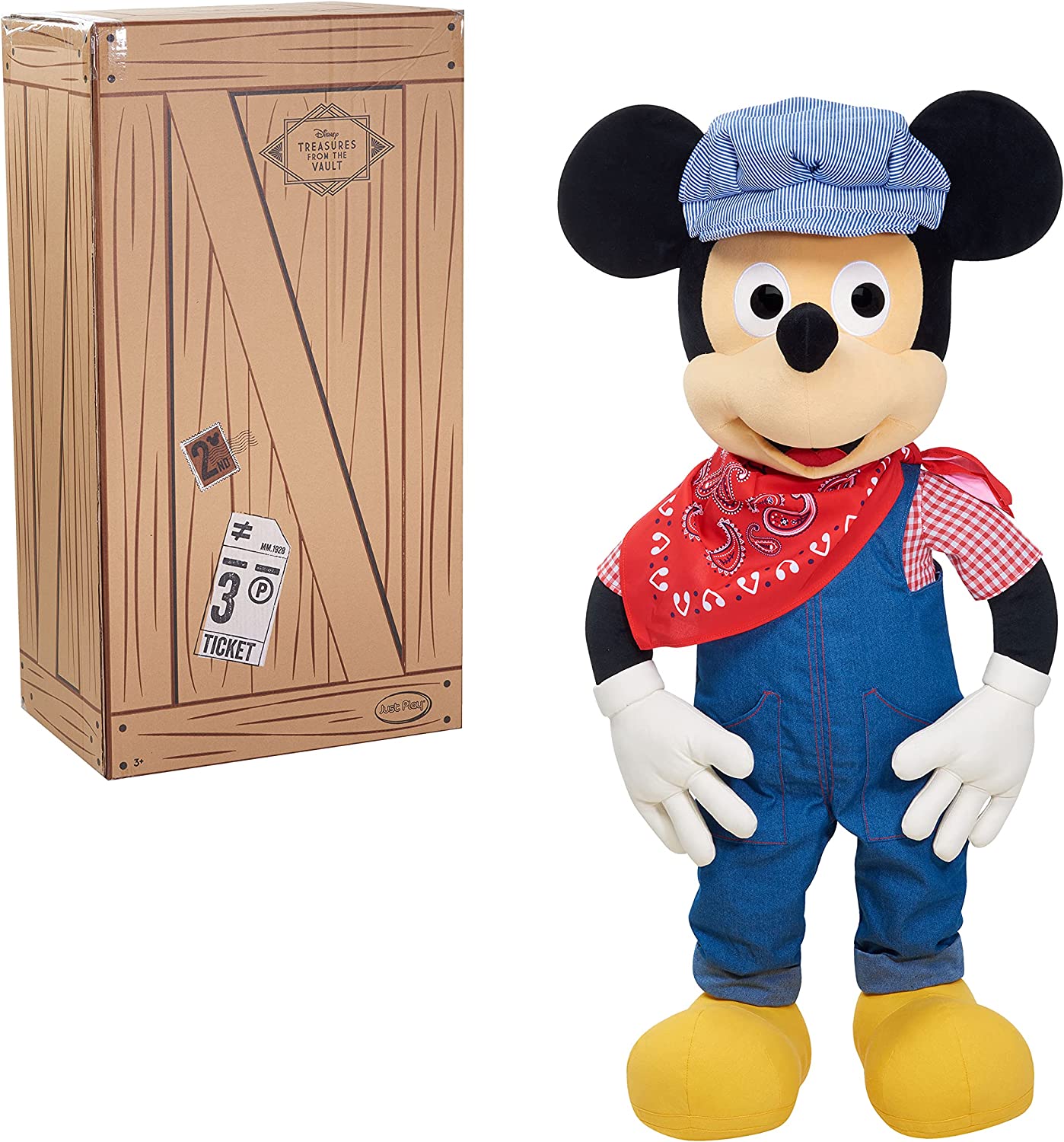 36" Treasures of The Disney Vault Engineer Mickey Plush $13 + Free Shipping w/ Prime or on $25+