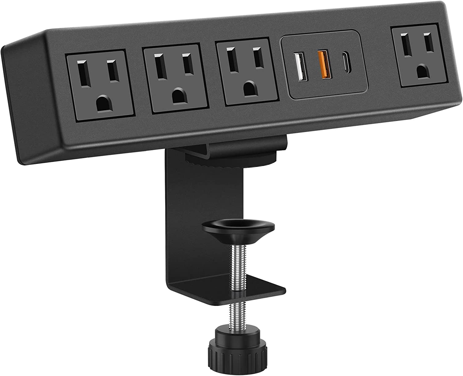 Amazon Prime Members: CCCEI 1200J Desk Clamp Power Strip w/ 9 AC Outlet, 1 USB-C, 1 QC USB-A, 2 USB-A $19.99 + Free Shipping