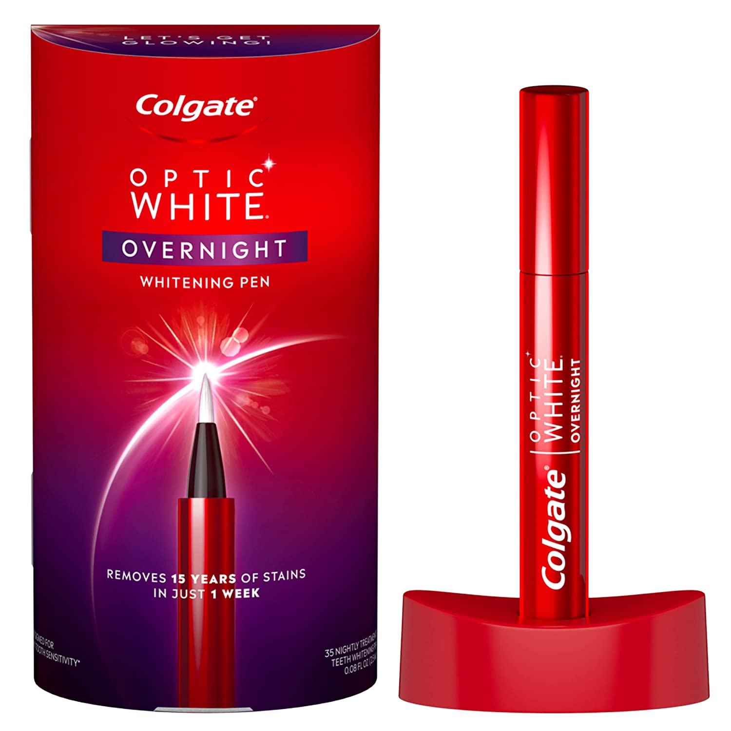 Colgate Optic White Overnight Teeth Whitening Pen $12 w/ S&S + Free Shipping w/ Prime or on $25+