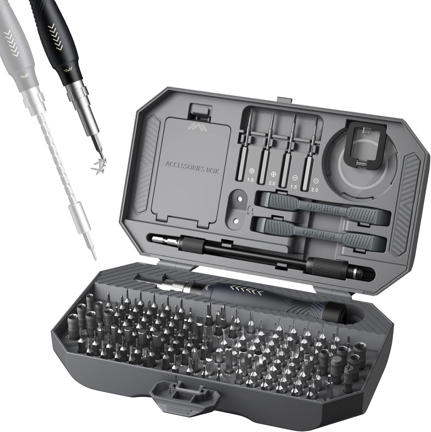 Prime Members: 164-Piece JAKEMY Magnetic Precision Screwdriver Computer Repair Set $17.80 + Free Shipping