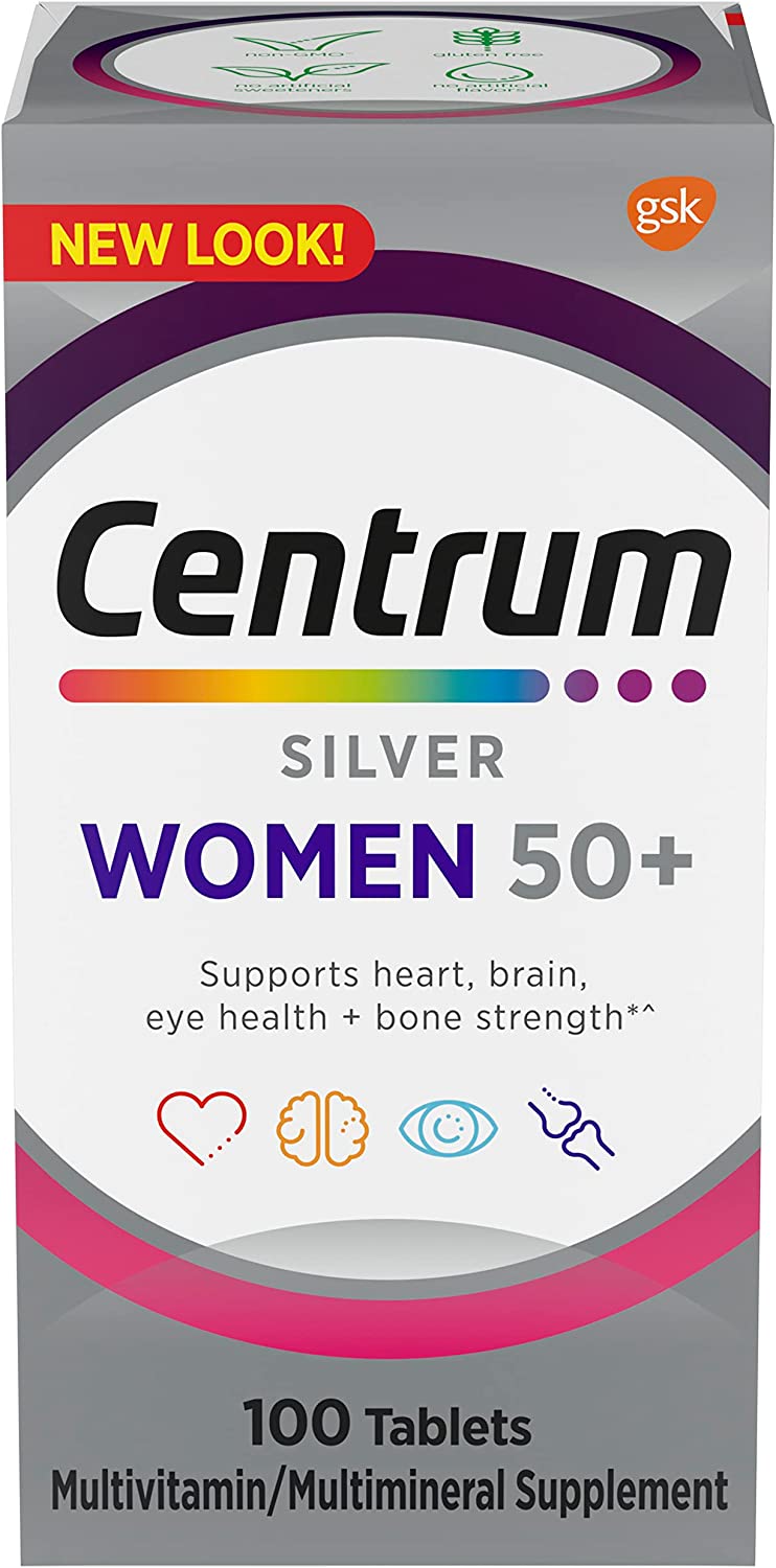 Select Amazon Accounts: 100-Count Centrum Silver Women 50+ ...