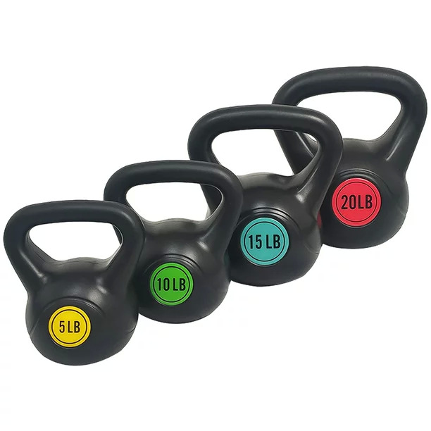 BalanceFrom Wide Grip Kettlebell Weight Set: 50-lbs $25, 45-lbs $23, 30-lbs $20 + Free S&H w/ Walmart+ or $35+