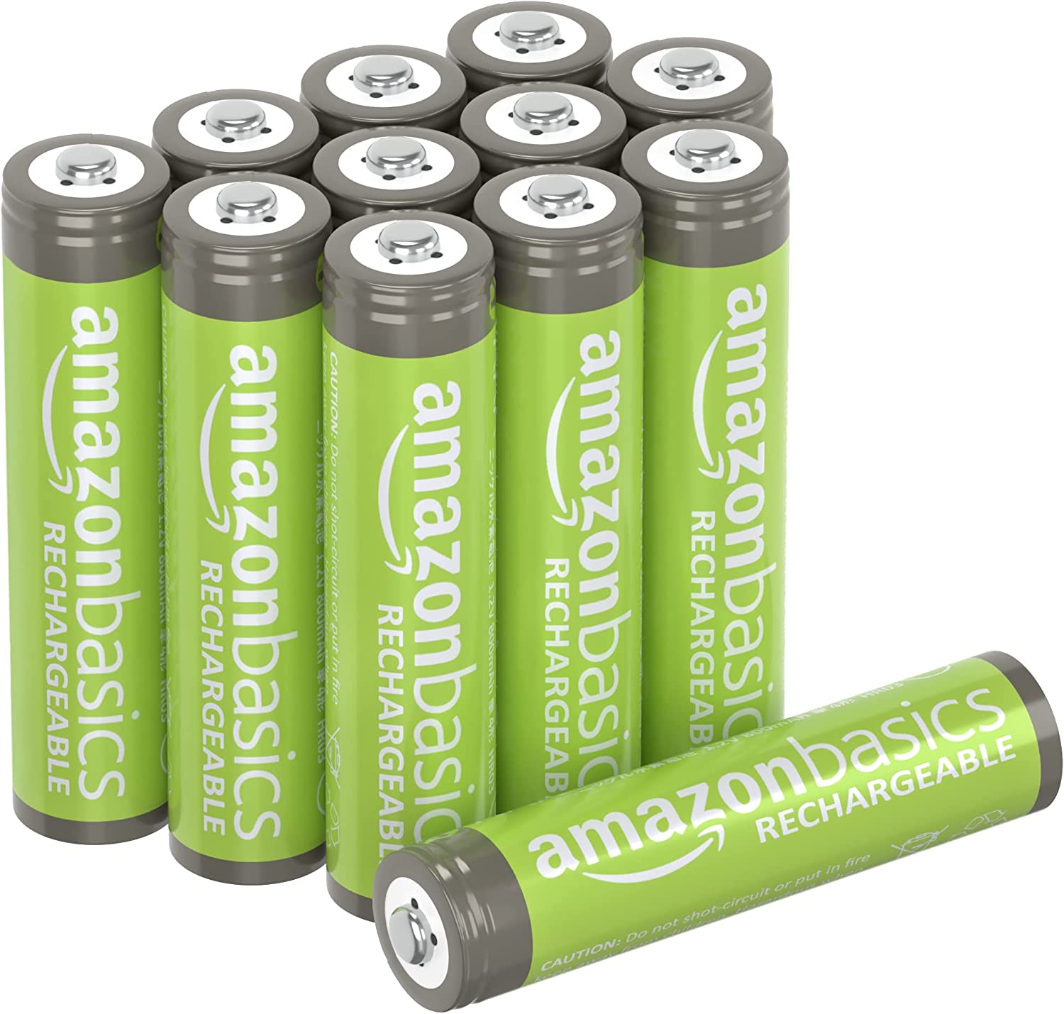 Amazon Basics AAA Pre-Charged Rechargeable 800 mAh Batteries: 12-Pack $8.85, 24-Pack $15.25 w/ S&S + Free Shipping w/ Prime or on $25+