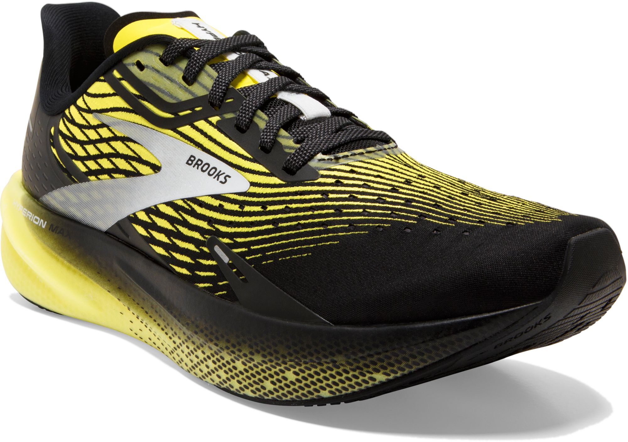 **Price Drop** Brooks Men's & Women's Hyperion Max Running Shoes Men's (Black/Yellow) 101.95