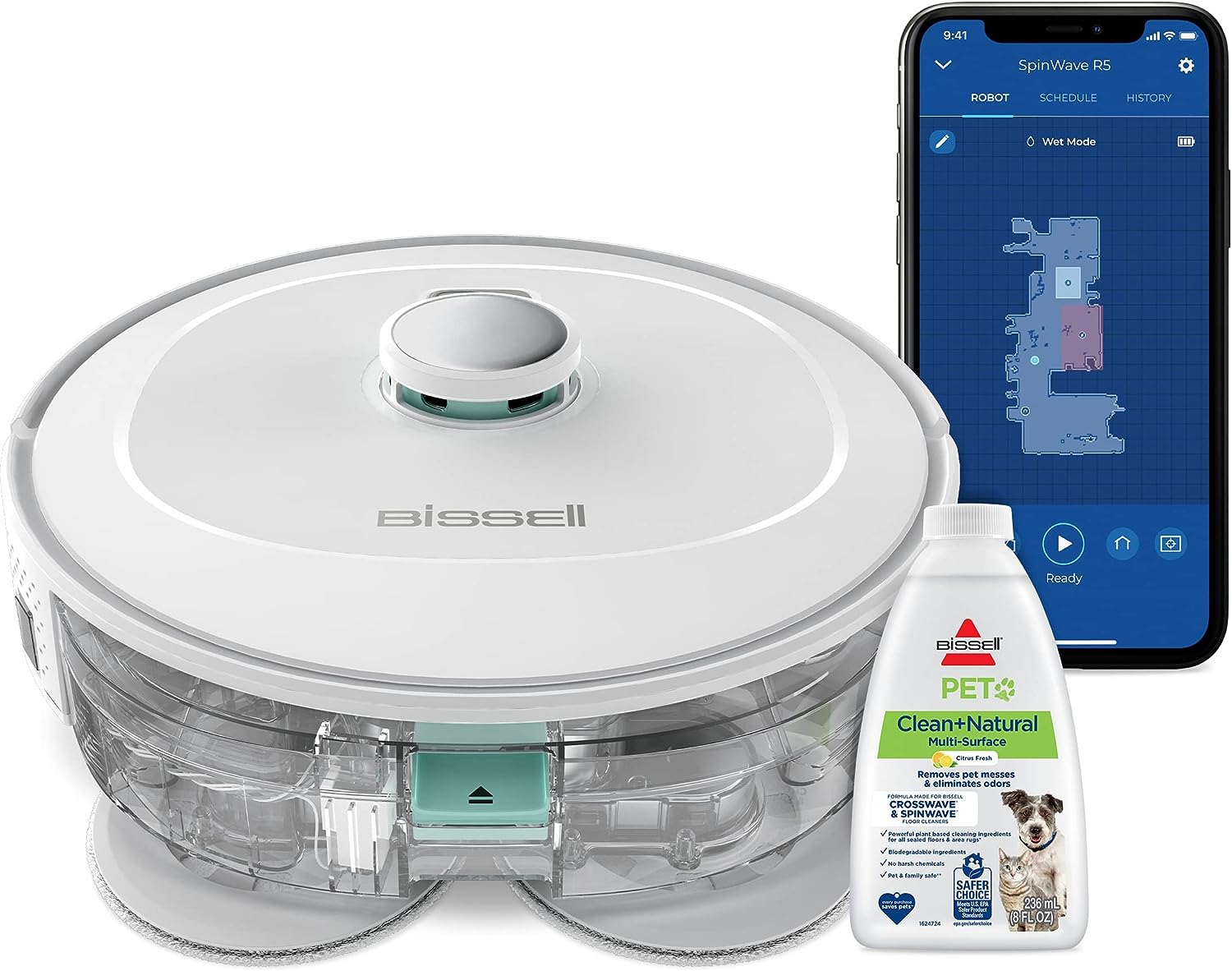 Bissell SpinWave R5 Mop & Vacuum (White) $149 + Free Shipping