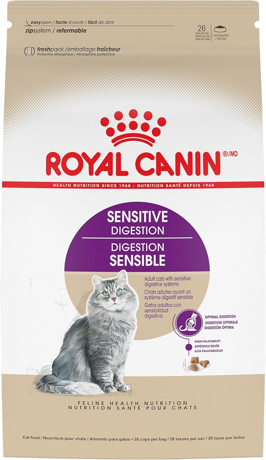 15-lbs Royal Canin Sensitive Digestion Adult Dry Cat Food $28.50 w/ S&S + Free Shipping w/ Prime or on $35+