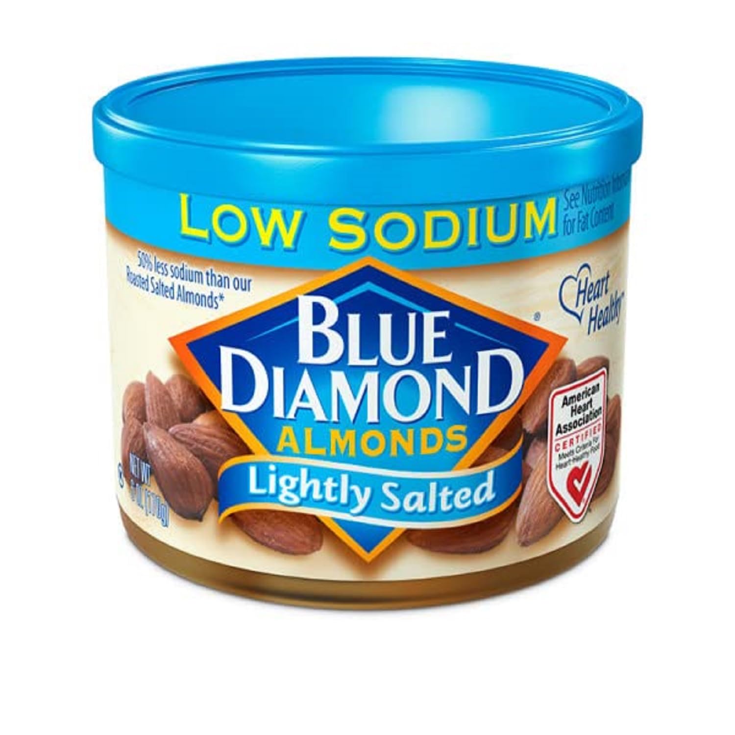 6Oz Blue Diamond Almonds (Lightly Salted Low Sodium) 2.85 w/ S&S + Free Shipping w/ Prime or