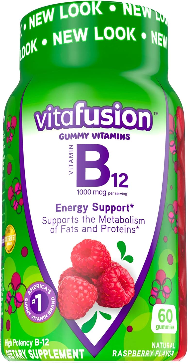 Vitafusion Gummy: 60-Count Vitamin B-12 (1000mcg) $3.20, 150-Count Power C Vitamin C $7.05 & More w/ S&S + Free Shipping w/ Prime or on $35+