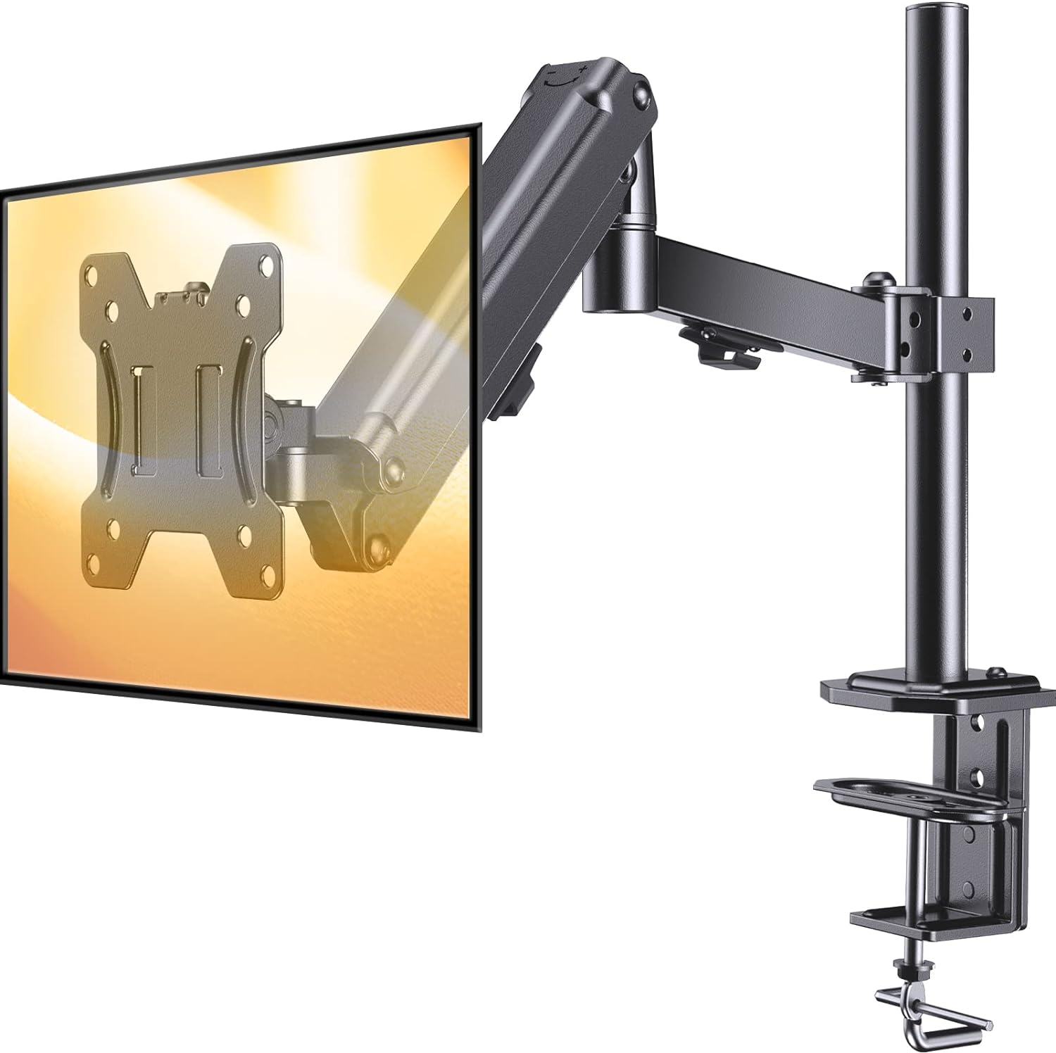 ErGear Single Arm Adjustable Monitor Mount (for 13"-32" Screen) $18 + Free Shipping w/ Prime or on $35+