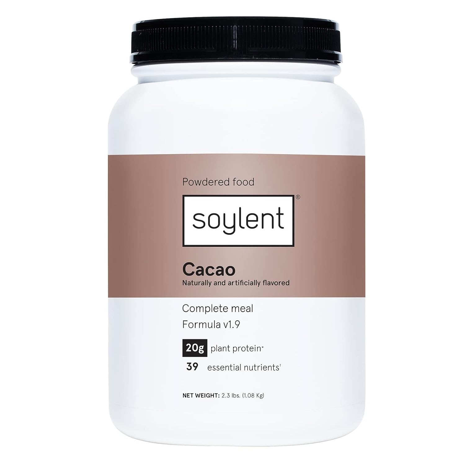 2.3-lbs Soylent Complete Nutrition Meal Replacement Vegan Protein Powder (Cacao) $27.60, (Original) $27.75 w/ S&S + Free Shipping w/ Prime or on $35+