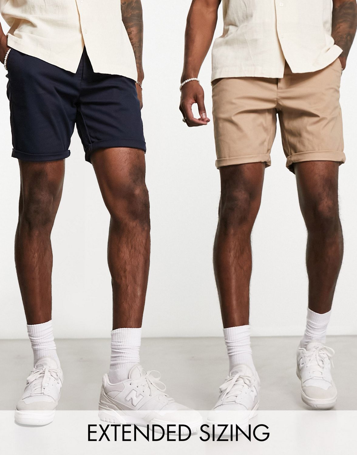 ASOS Men's & Women's Select Apparel $5 Sale: 2-Pack Men's Slim Chino Shorts $5 ($2.50 each), Men's Moccasin Slippers $5 & More + Free Shipping on $49+