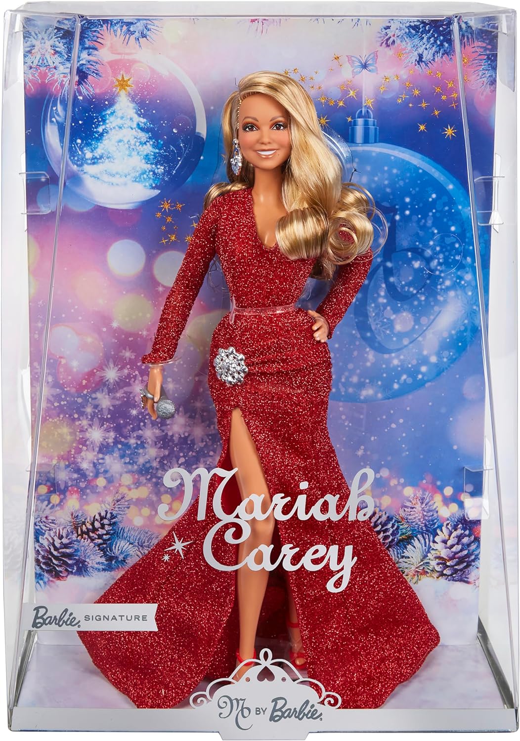 Barbie Signature Mariah Carey Holiday Celebration Collector Doll in Glittery Red Gown $27 + Free Shipping