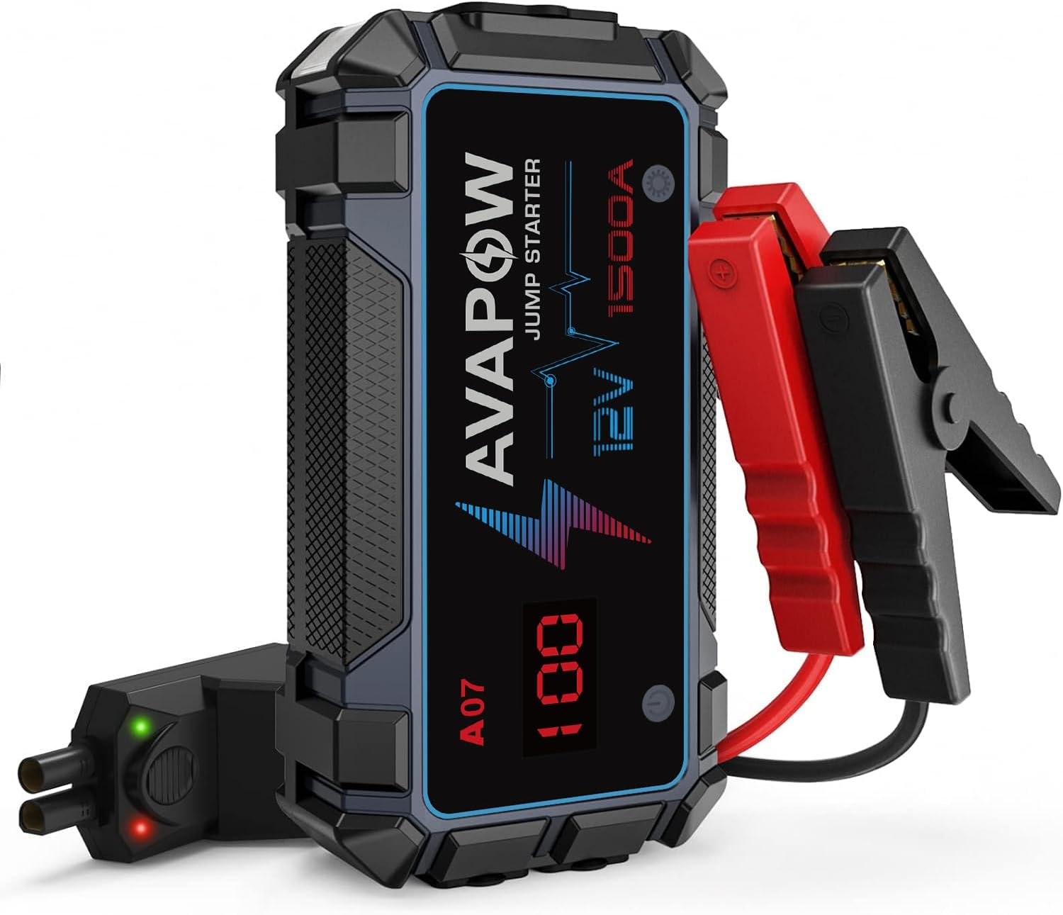 Prime Members: AVAPOW 1500A 12800mAh 12V Portable Car Battery Jump Starter  (up to 7L Gas/5.5L Diesel Engine) $30 + Free Shipping