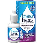 1-Oz TheraTears Dry Eye Therapy Lubricant Eye Drops for Dry Eyes $10.20 w/ S&amp;S + free shipping w/ Prime or on $25+