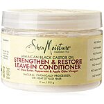 11-Oz SheaMoisture Jamaican Black Castor Oil Leave-In Conditioner For Damaged Hair $7.20 &amp; More w/ S&amp;S + Free Shipping w/ Prime or on $25+
