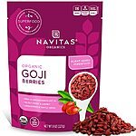 8oz. Navitas Organics Sun Dried Goji Berries $5.50 w/ Subscribe &amp; Save