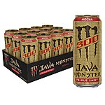 Monster Energy Drink: 12-Pk 15oz Monster Java 300 Triple Shot Robust Coffee (Mocha) $16.90 &amp; More w/ Subscribe &amp; Save