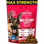 Mighty Petz 40% Off: 8.47-Oz Max 10-in-1 Allergy + Immunity Supplement $5.95, 16-Oz 2-in-1 Oatmeal Dog Shampoo &amp; Conditioner $4.95 &amp; More w/ S&amp;S + Free Shipping w/ Prime or on $25+