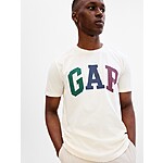 Gap Factory Outlet: Extra 50% Off Clearance: Men's Gap Logo T-shirt (Ivory) $5 &amp; More + Free S&amp;H