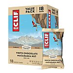 18-Ct 2.4-Oz CLIF Bar Energy Protein Bars (White Chocolate Macadamia) $12.25 w/ Subscribe &amp; Save