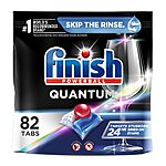 82-Count Finish Powerball Quantum Dishwasher Detergent Tablets $13.10