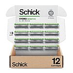 Schick Men's Razors: 12-Count Hydro Sensitive Refills $16.50 &amp; More + w/ Subscribe &amp; Save