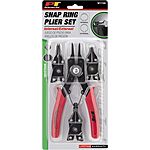 Performance Tools: 5-Piece Snap Ring Plier Set $7 &amp; More