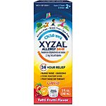 5-Oz Xyzal Children's Allergy 24HR Relief Liquid (Tutti Frutti) $3.60 w/ Subscribe &amp; Save