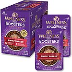 12-Pack 2.8-Oz Wellness Bowl Boosters Wet Dog Food Mixer (Variety Bundle) $13 w/ Subscribe &amp; Save