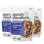 3-Pack 12-Oz Purely Elizabeth Gluten-Free Organic Grain Granola (Blueberry Hemp) $12.70 &amp; More w/ S&amp;S