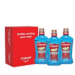 Select Accounts: 3-Pk 33.8-Oz Colgate Total Alcohol Free Mouthwash (Peppermint) $6.80 w/ Subscribe &amp; Save