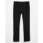 Gap Men's &amp; Women's Jeans and Pants: Men's Straight Twill Jeans (True Black) $12.80, Men's Straight Jeans (2 colors) $12.80 &amp; More + Free Shipping