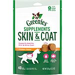 Select Amazon Accounts: 40-Count Greenies Dog Skin & Coat Soft Chews $5.65 &amp; More w/ Subscribe &amp; Save