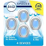 4-Ct Febreze Small Spaces Air Freshener: Lemon Scent $6.20, Linen & Sky $6.80 w/ Subscribe &amp; Save