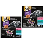 Select Amazon Accounts (YMMV): 96-Count 1.32-Oz Sheba Perfect Portions Pate Wet Cat Food Tray (Variety) $31.35 &amp; More w/ S&amp;S + Free Shipping