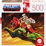 500-Pc Masters of The Universe He-Man & Battle Cat Jigsaw Puzzle w/ Mini-Poster $2.70