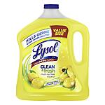 90-Oz Lysol Clean Fresh Multi Surface Cleaner (Lemon & Sunflower) $5.85 w/ Subscribe &amp; Save